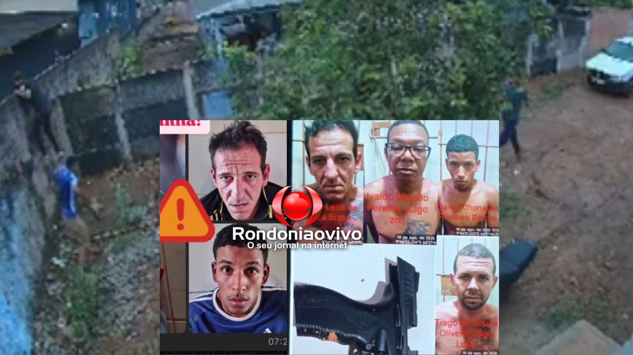 VEJA VÍDEO: Criminosos do PCC acusados de assalto fogem de delegacia 