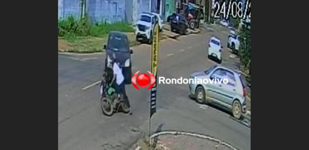 NA ALEXANDRE: Vídeo registra acidente que deixou duas mulheres feridas
