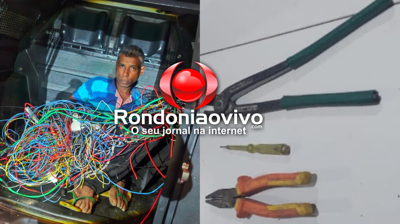 VÍDEO: Ladrão com tornozeleira e foragido é preso por furto na Carlos Gomes