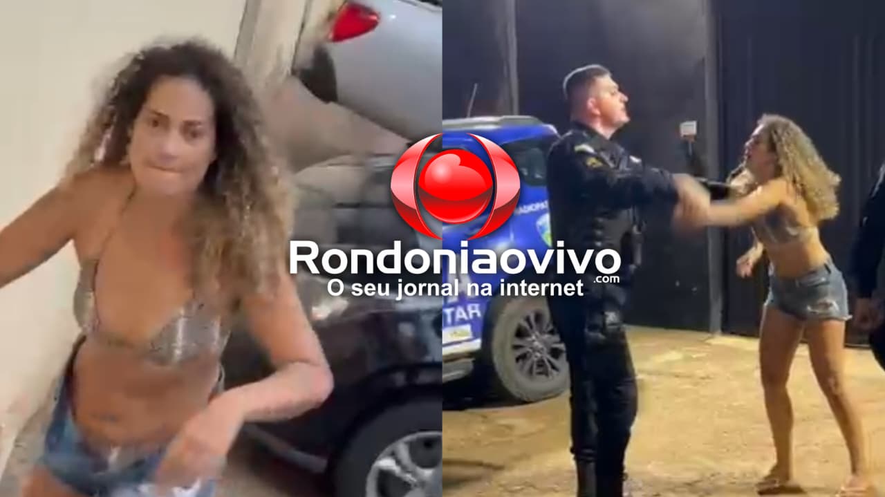 VÍDEO: Enfermeira bêbada agrediu advogada e PM após destruir poste