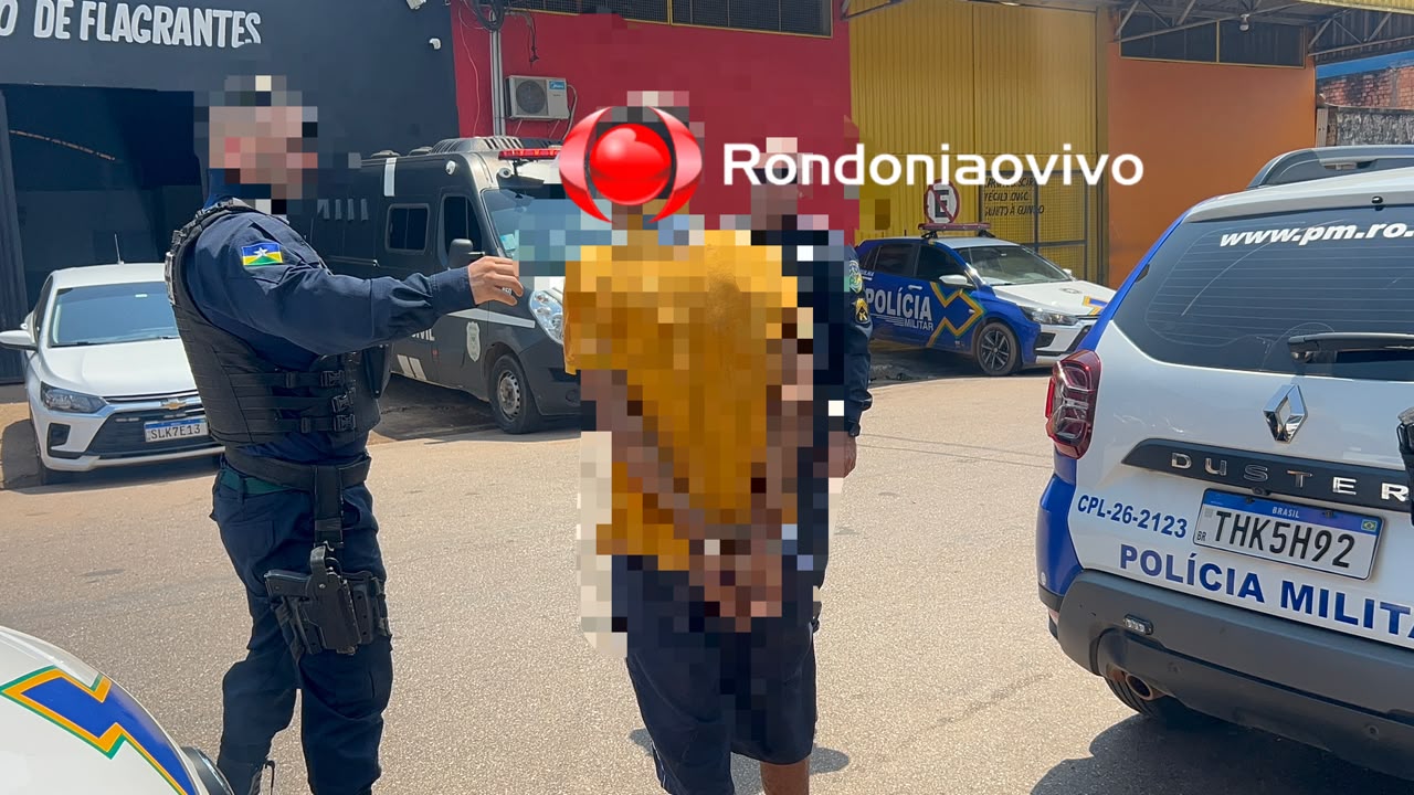 MÃE DENUNCIOU: Foragido acusado de abusar da enteada por cinco anos é preso pela PM