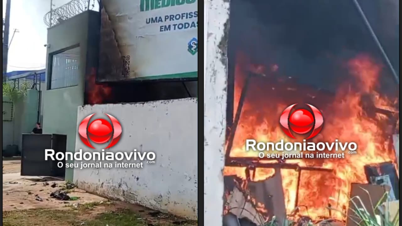 VÍDEO: Fogo se alastra e atinge muro de condomínio após incêndio em entulhos 