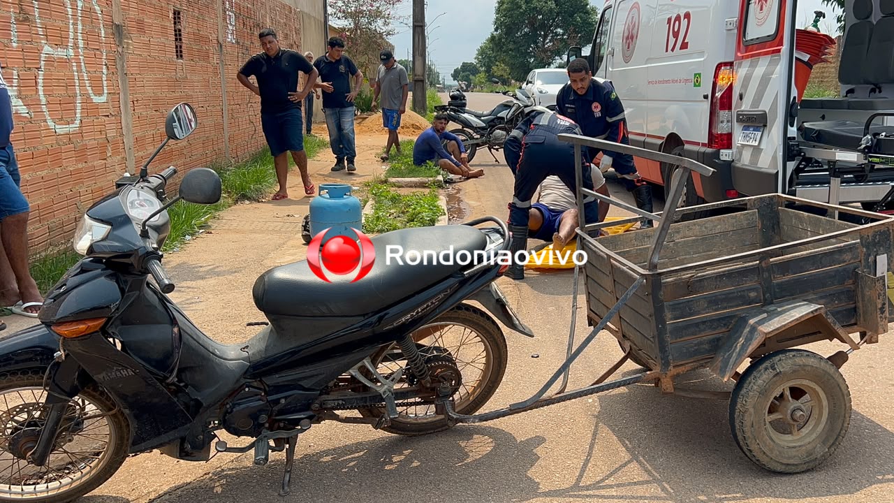 VÍDEO: Motociclista tem dedo amputado em grave colisão