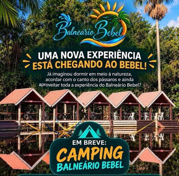 NOVIDADE: Balneário Bebel anuncia camping em meio à natureza em PVH 