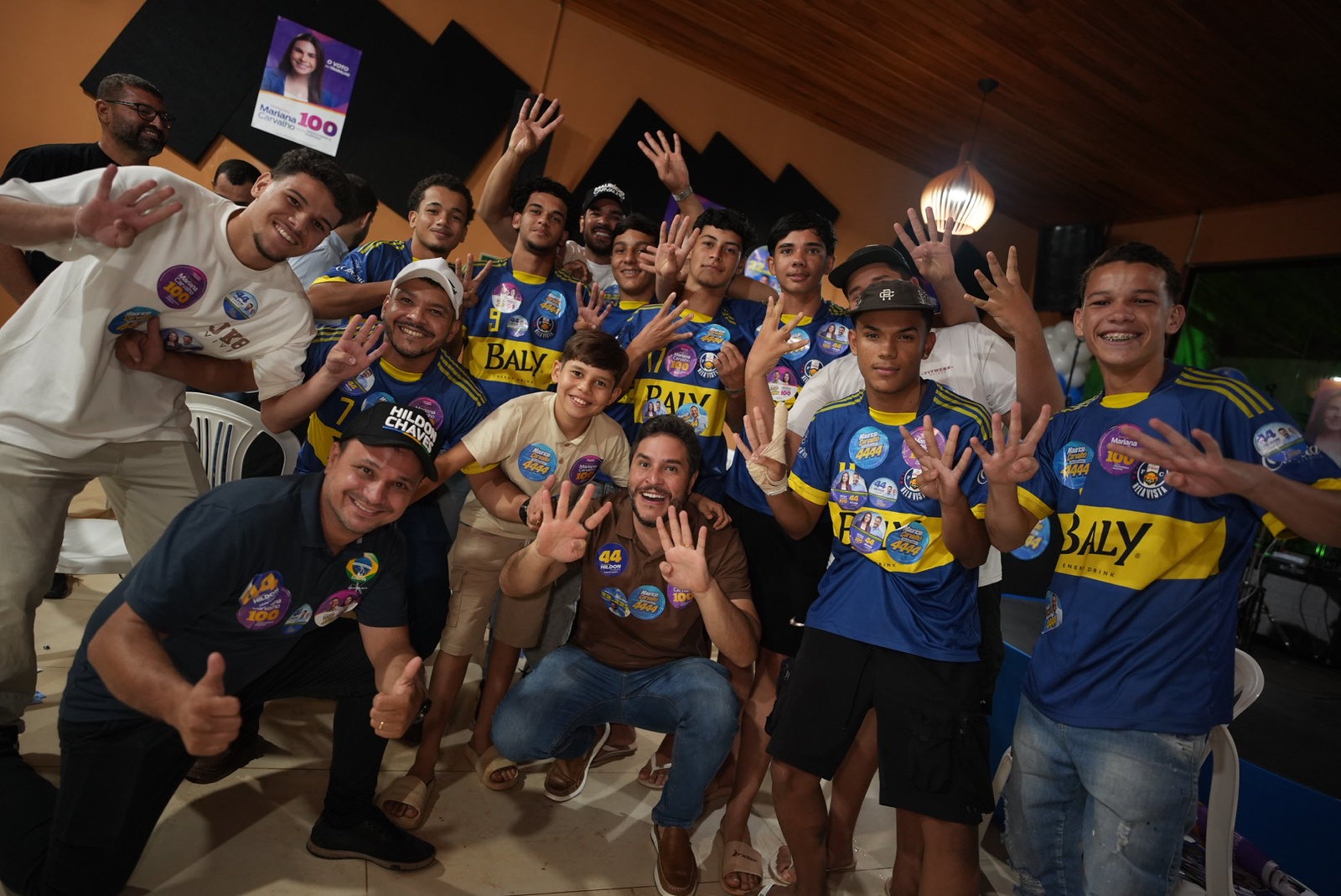 EM PIMENTA BUENO: Maurício Carvalho reúne apoiadores e destaca força do interior de Rondônia