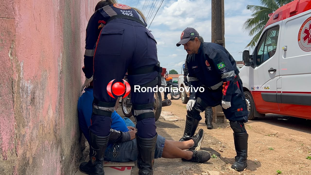 URGENTE: Condutora de Onix avança preferencial e provoca acidente com motociclista