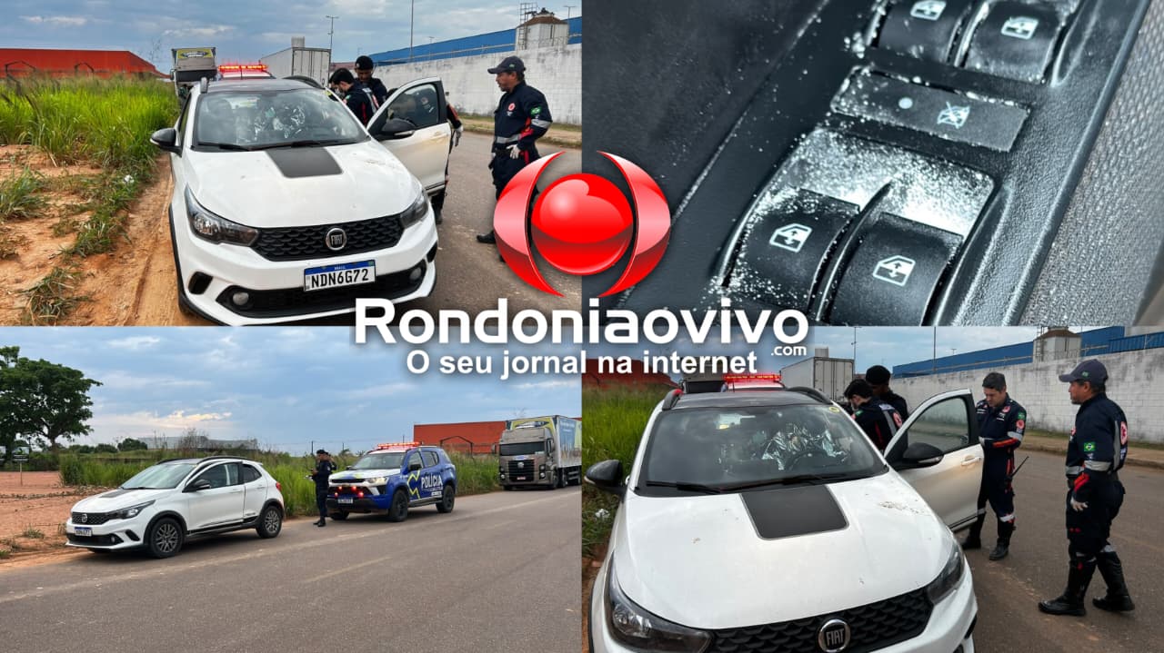 NO LAGOA: Polícia apura morte de homem dentro de carro em Porto Velho