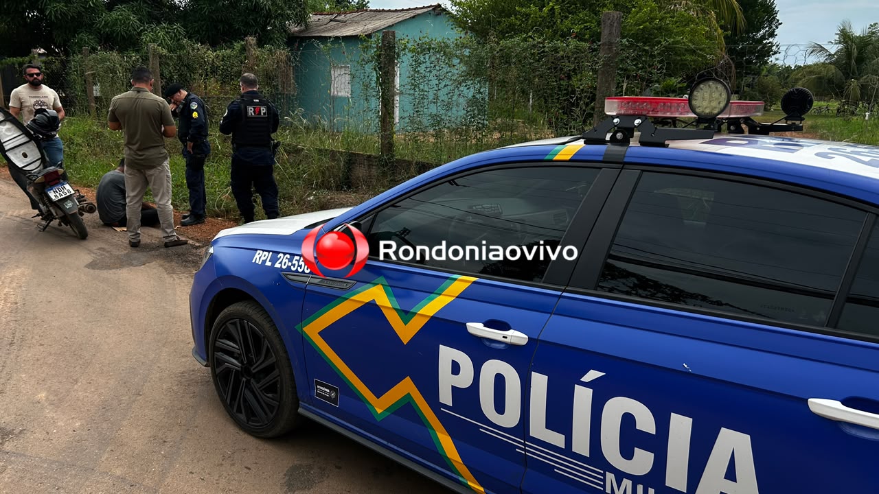 URGENTE: Coronel Vital prende apenado com motocicleta roubada na zona Leste