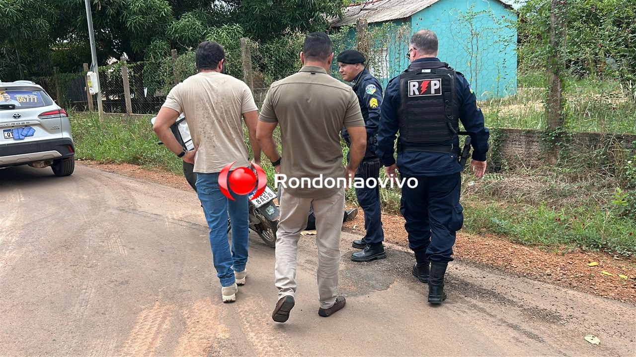MOTO ROUBADA: Delegado ratifica prisão de apenado capturado por coronel Vital