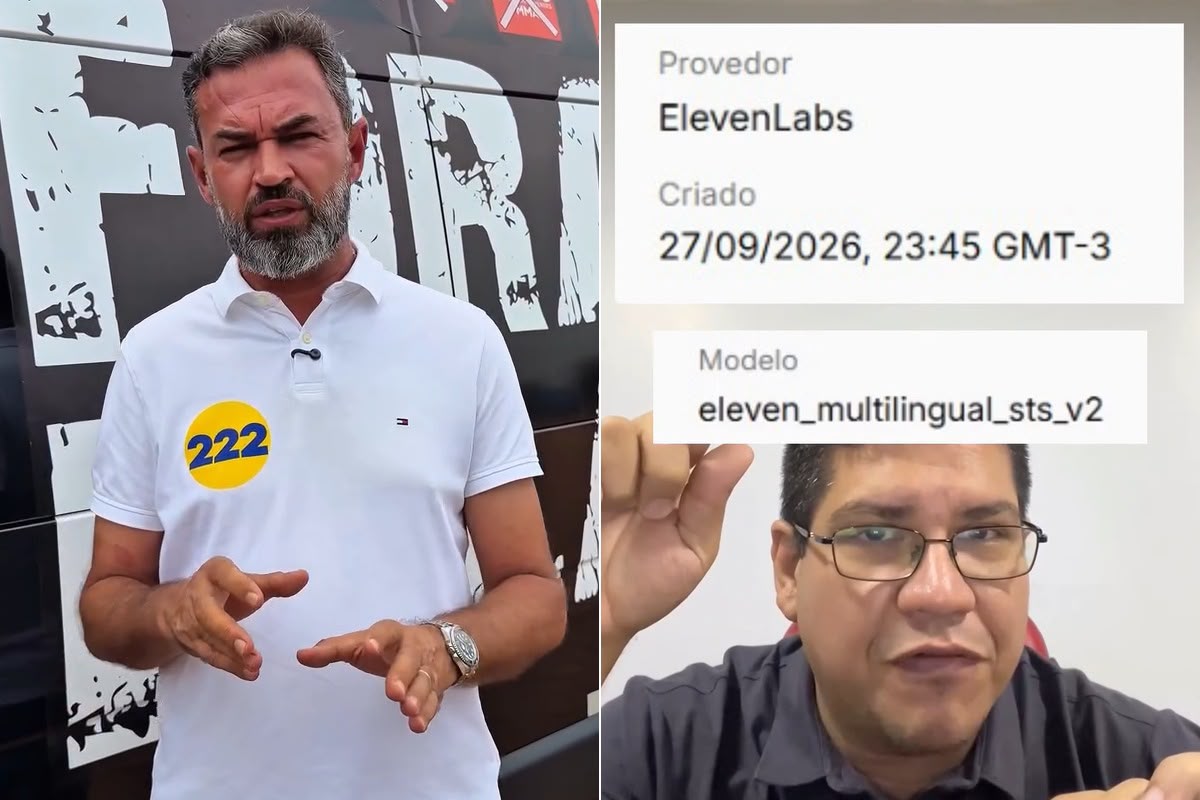 BRUNO SCHEID: Perícia aponta uso de IA em áudio atribuído ao candidato