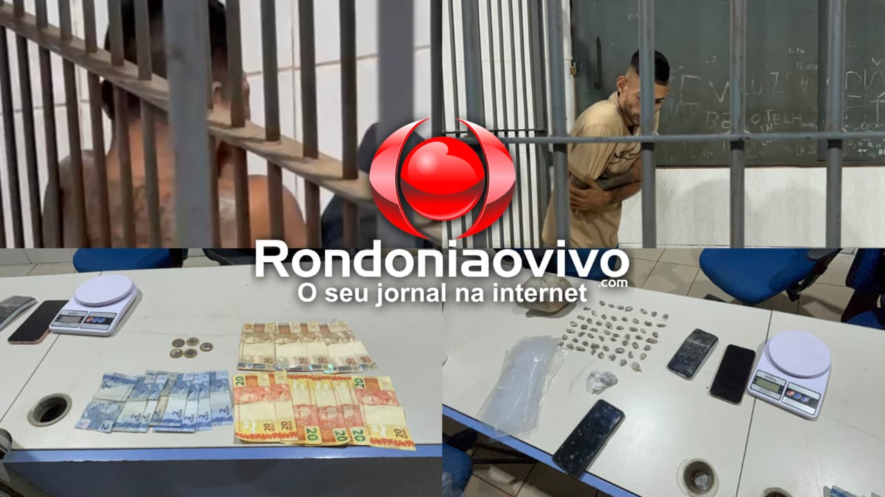 VÍDEO: Cunhados chefiavam duas bocas de fumo em Porto Velho
