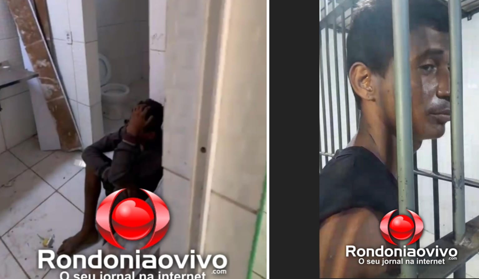 VÍDEO: Homem entra para furtar em prédio, pega no sono e é acordado pela PM