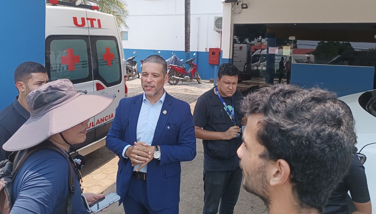 DEFESA DA SAÚDE: Delegado Camargo visita Hospital João Paulo II após eleição em Rondônia