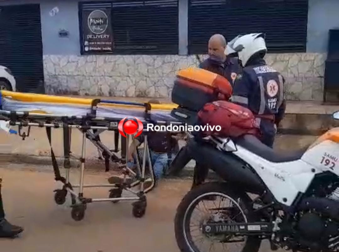 NO LAGOA: Motociclista atropela cachorro 'Caramelo' e fica com fratura 
