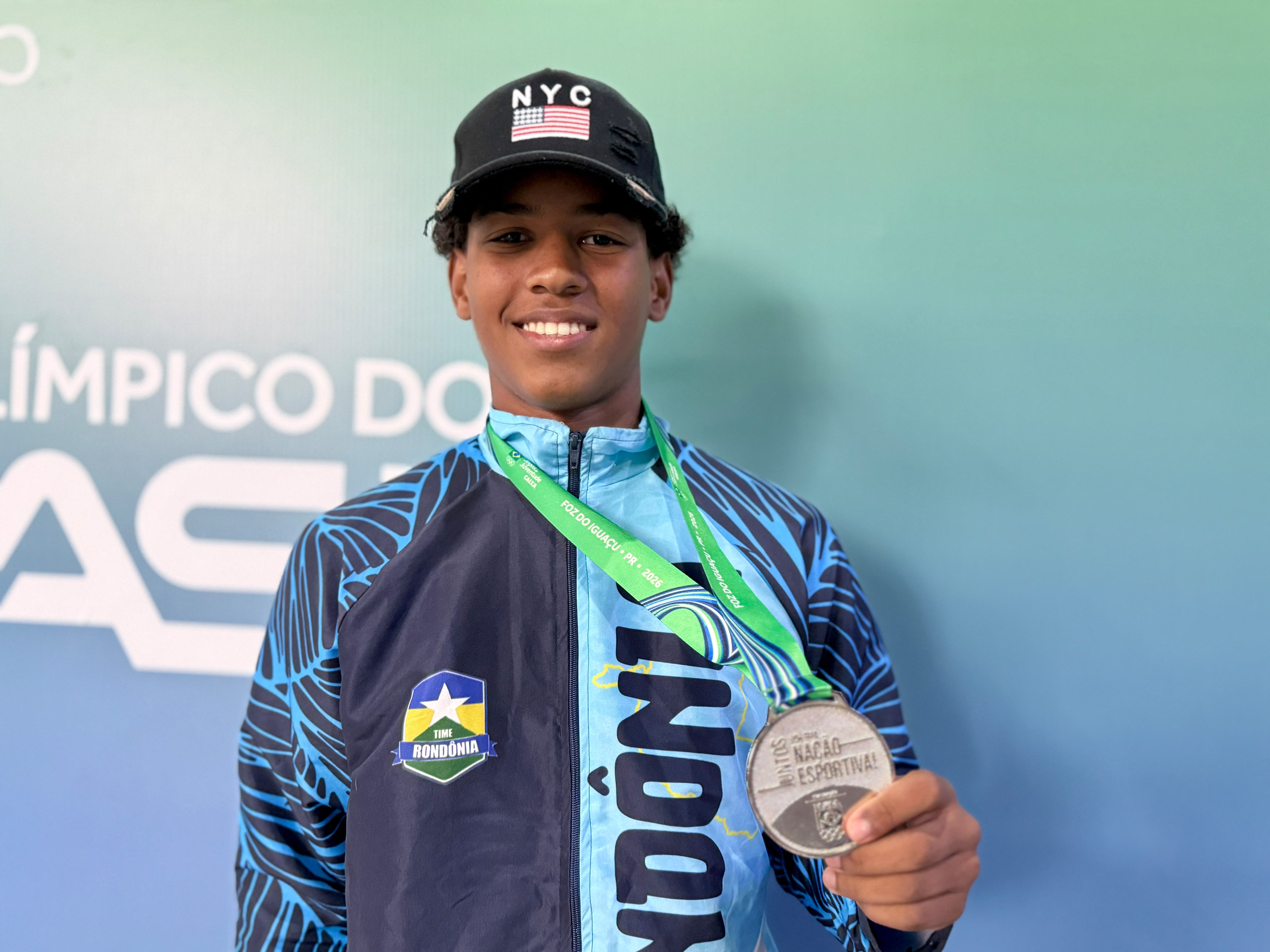 JOGOS DA JUVENTUDE: Rondônia conquista primeira medalha com prata no triatlo
