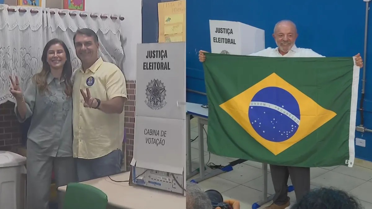 Eleições 2026: Flávio Bolsonaro e Lula votam no Rio e em SP