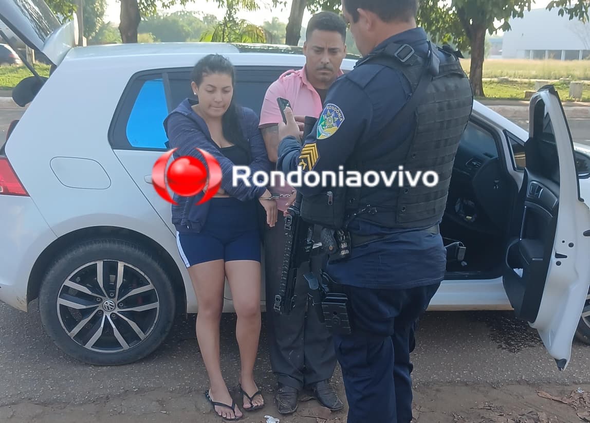 URGENTE: Motorista de ônibus e mulher flagrados com 61 kg de droga são liberados