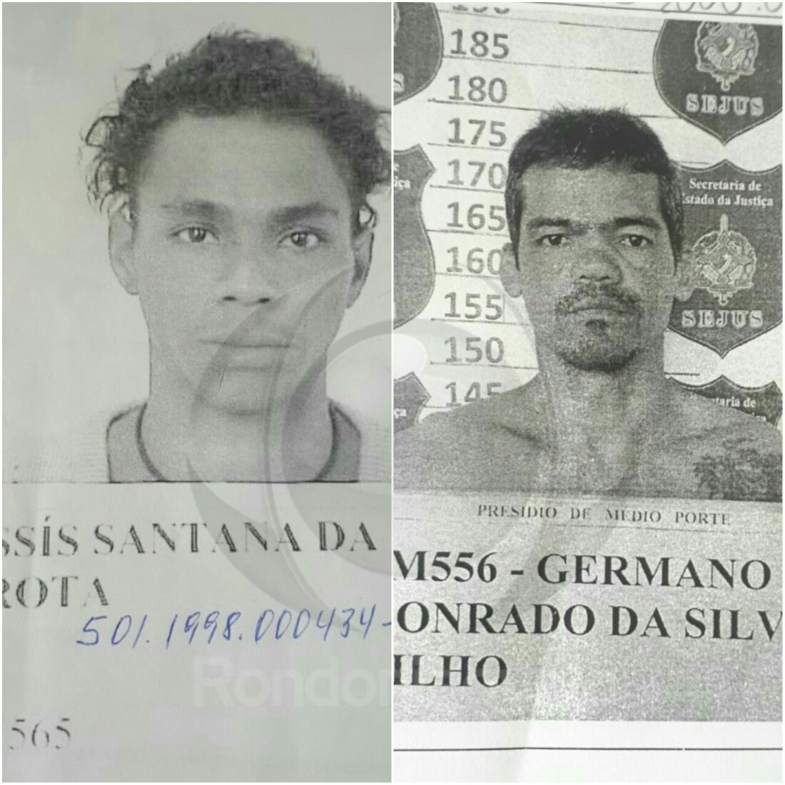 FOTOS: Identificados presos que mataram 