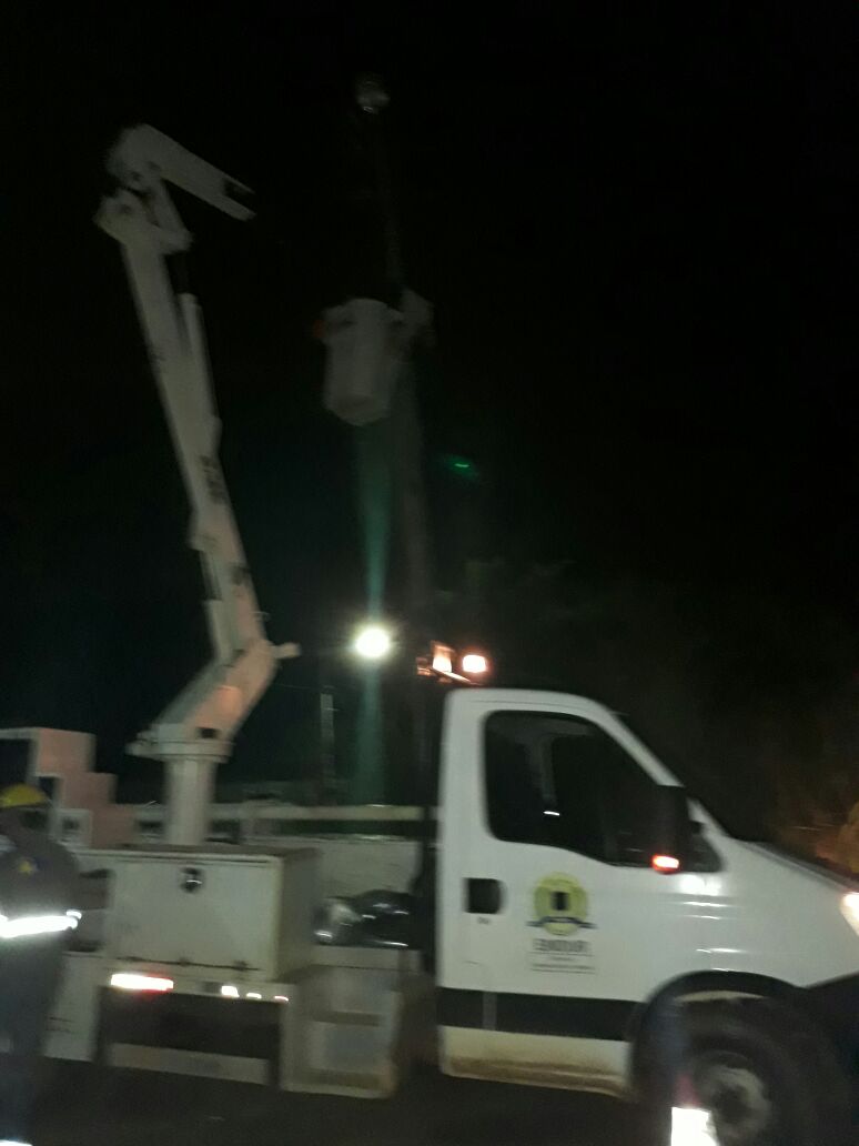 Alan Queiroz tem pedido de iluminação atendido no Bairro Nacional