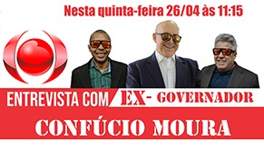 Ex-governador Confúcio Moura estará no Conexão Rondônia ao Vivo