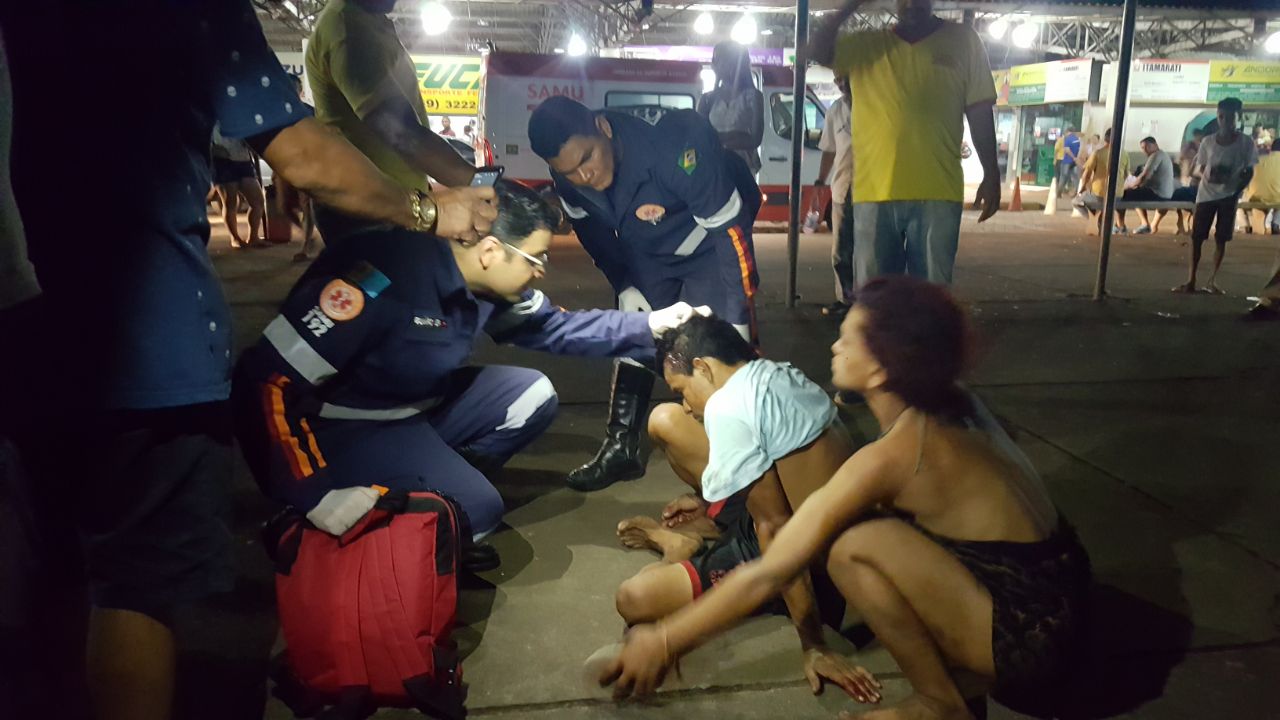 Usuário de drogas discute com amigo e é atingido com três facadas na cabeça