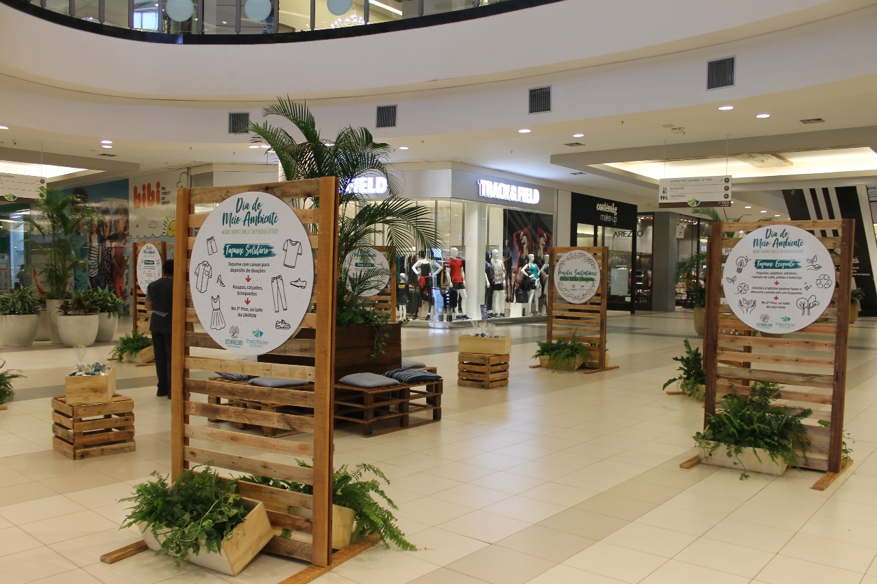 MEIO AMBIENTE: Porto Velho Shopping expõe projetos de sustentabilidade