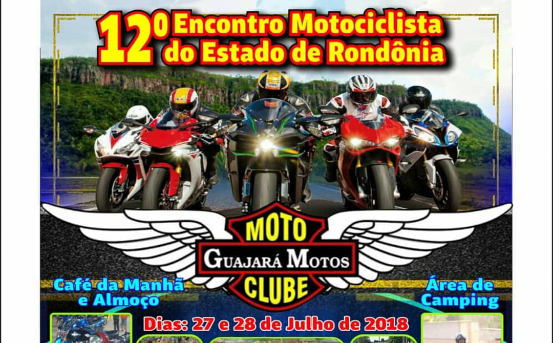 MOTO: 12º Encontro de Motociclistas começa nesta sexta-feira