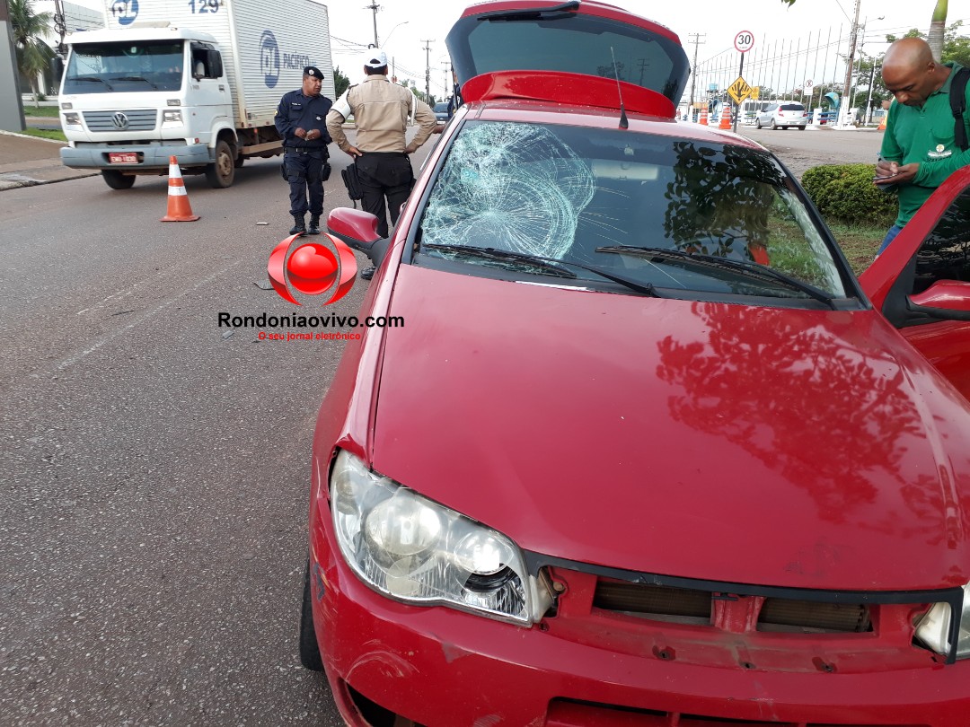 ATROPELADO: Trabalhador fica em estado grave ao ser atingido por carro