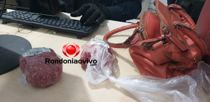 CLEPTOMANIA: Mulher saca dinheiro em supermercado e é presa por furtar carne