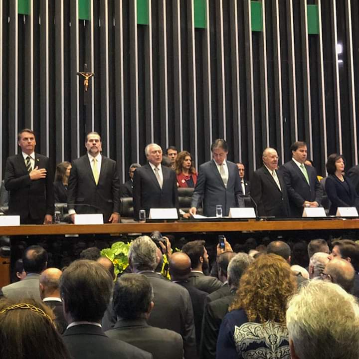 BOLSONARO: Presidente eleito participa no Congresso dos 30 anos da Constituição