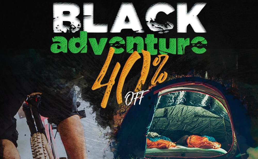 CORRE! Segunda Black Adventure com 40¢ off