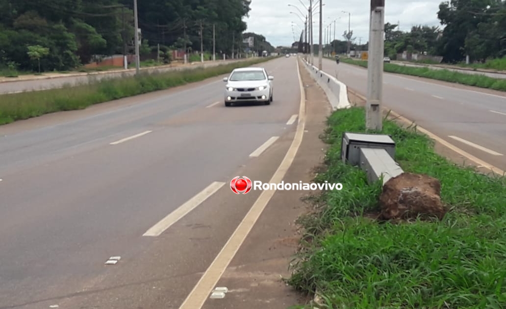 ARRANCADA: Lombada eletrônica na BR-364 é alvo de vândalos, diz PRF