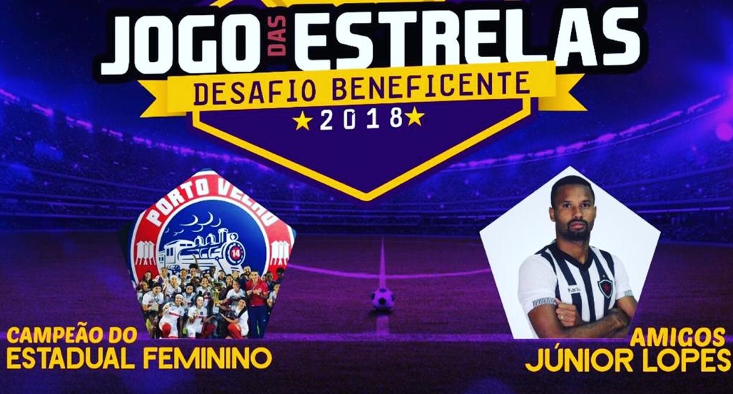 SOLIDARIEDADE: Sexta-Feira tem Jogo das Estrelas no Aluizão em Porto Velho