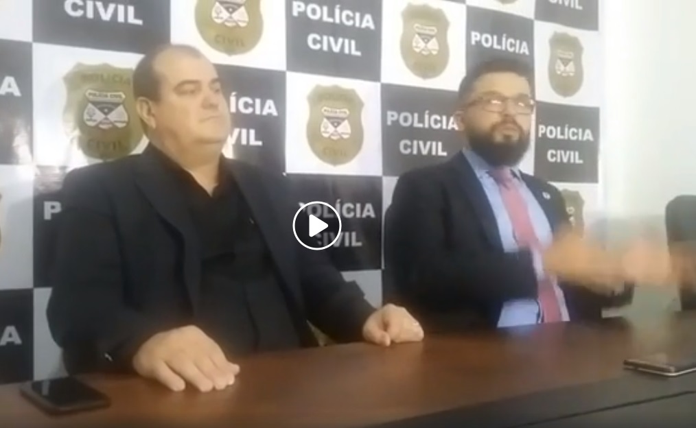 VIDA ESPÚRIA: Confira a entrevista coletiva concedida pelos Delegados de Polícia Civil