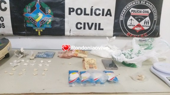 DENARC: Polícia prende casal e fecha boca de fumo que funcionava em bar atrás da rodoviária