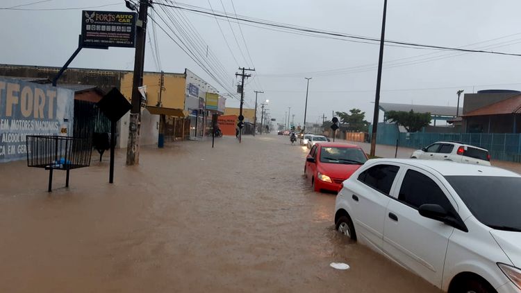 PREVISÃO DO TEMPO: Temporal deve continuar em quase todo estado nesta quinta-feira