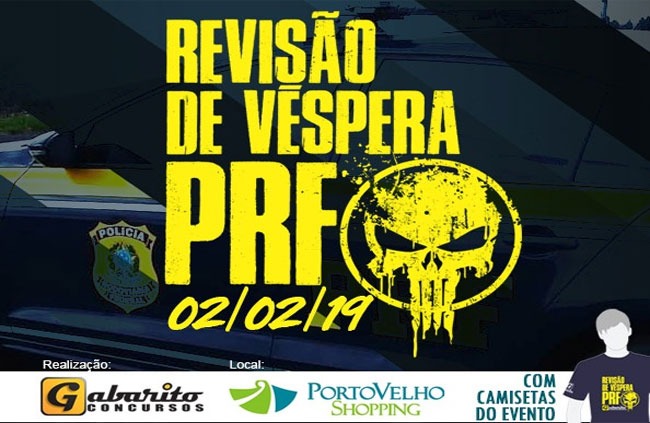 Abertas as inscrições para a Super Revisão de Véspera da PRF