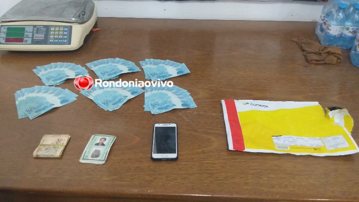 DENARC: Durante investigação de tráfico, suspeito é preso com R$ 6 mil em notas falsas