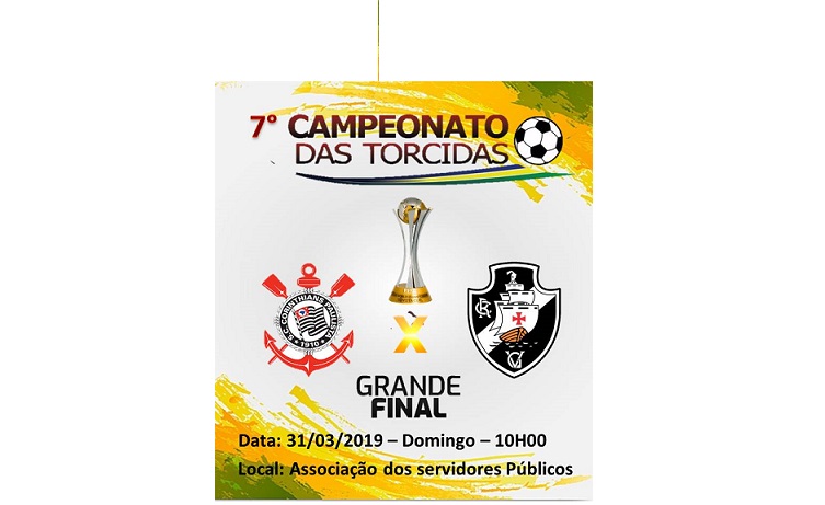 VALE DO PARAÍSO: Domingo tem a final do 7º  Campeonato das Torcidas em Vale do Paraíso