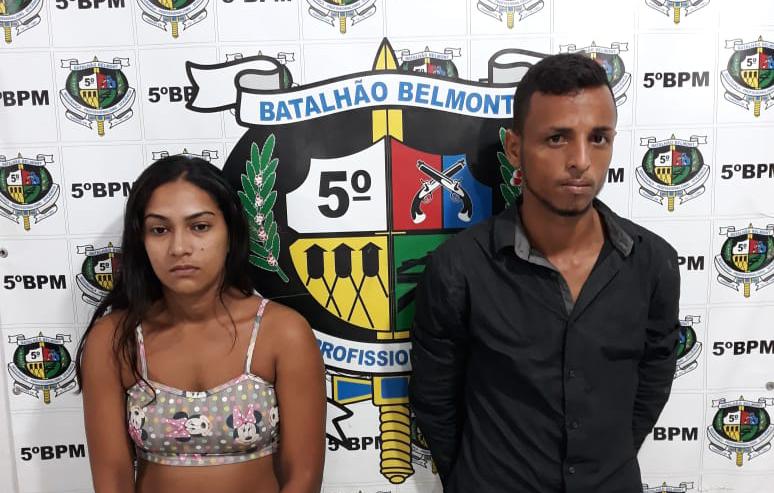 CONFESSOU: Casal é preso com moto roubada e chave micha que ia ser usada em outros crimes