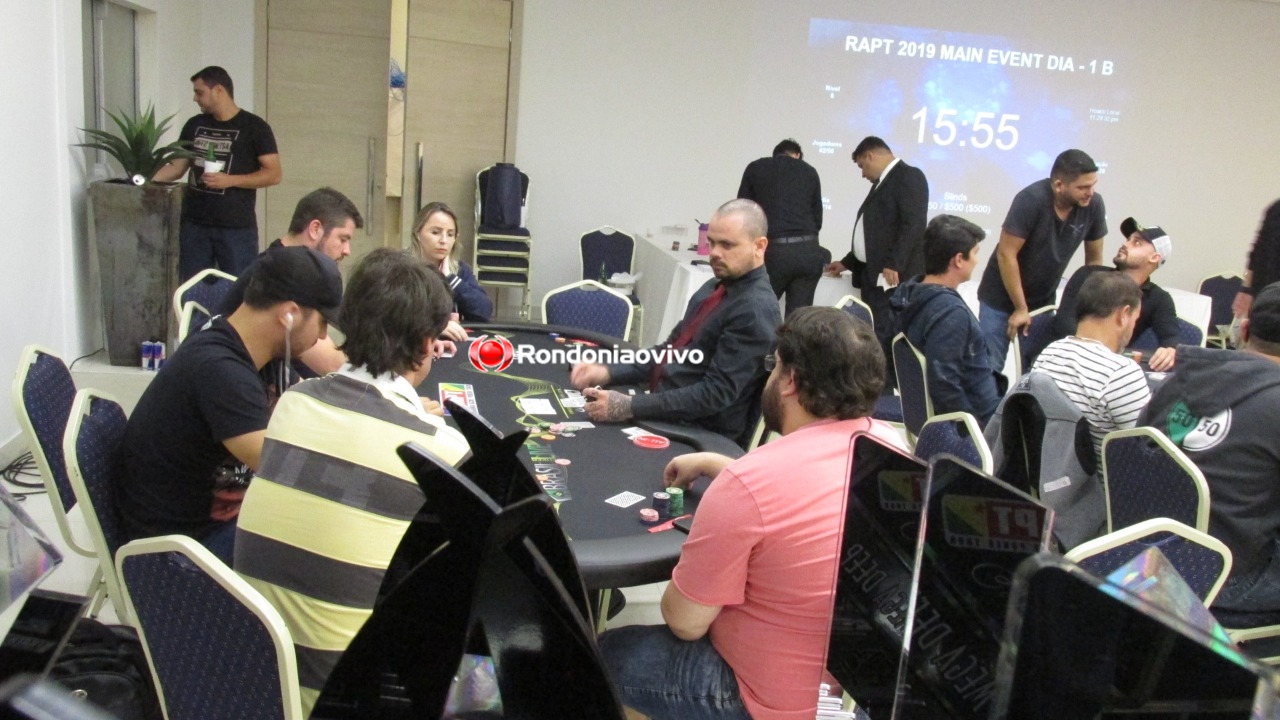 FEDERADOS:  Porto Velho sedia uma das principais competições de Poker do país