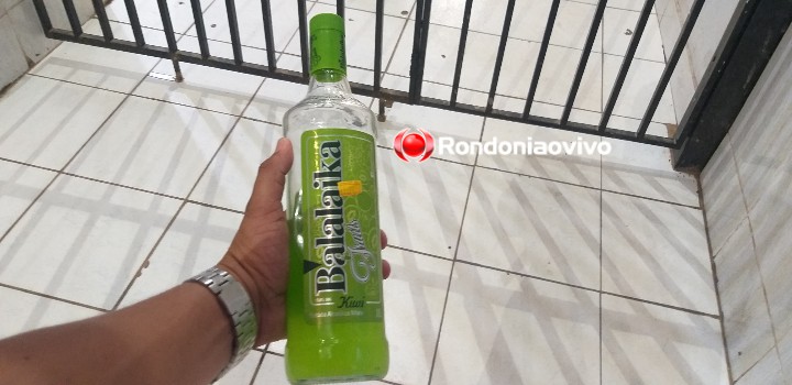 BALALAIKA: Aluno de 14 anos é flagrado bebendo Vodka em escola e comerciante acaba preso