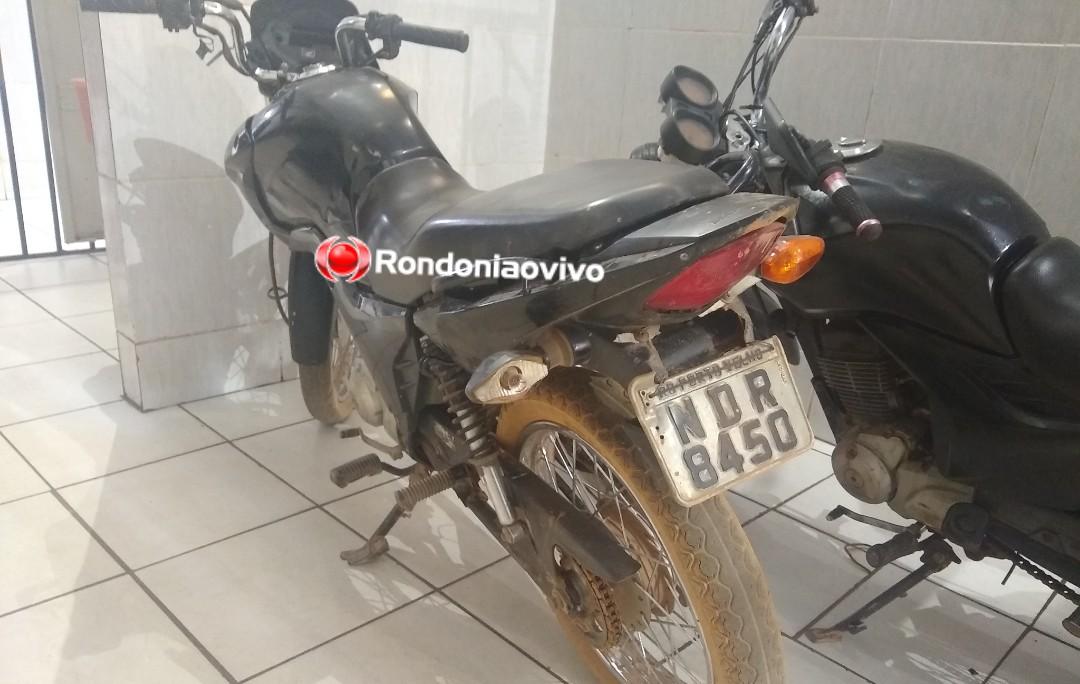 ROUBADA: Adolescentes são flagrados com droga e moto comprada por R$ 800