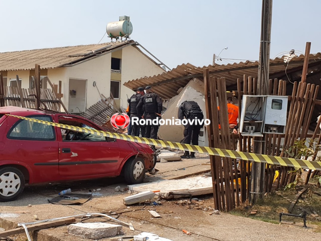 VAZAMENTO DE GÁS: Explosão em residência não foi de origem criminosa, diz Esquadrão Antibombas