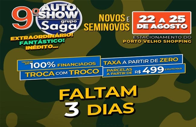 9º Auto Show do Grupo Saga