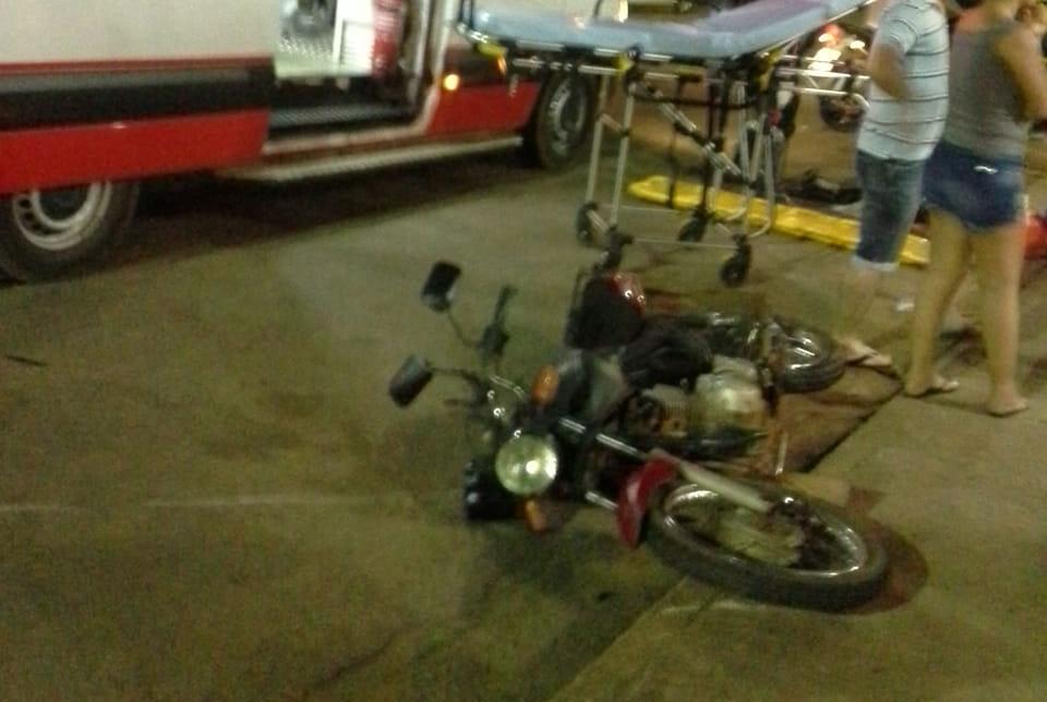 OMISSÃO DE SOCORRO: Motorista de Ranger foge após atropelar casal em motocicleta na capital