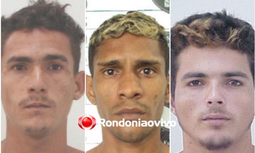 TABLETES DE MACONHA: Trio de apenados é preso por tráfico de drogas após ser liberado de presídio