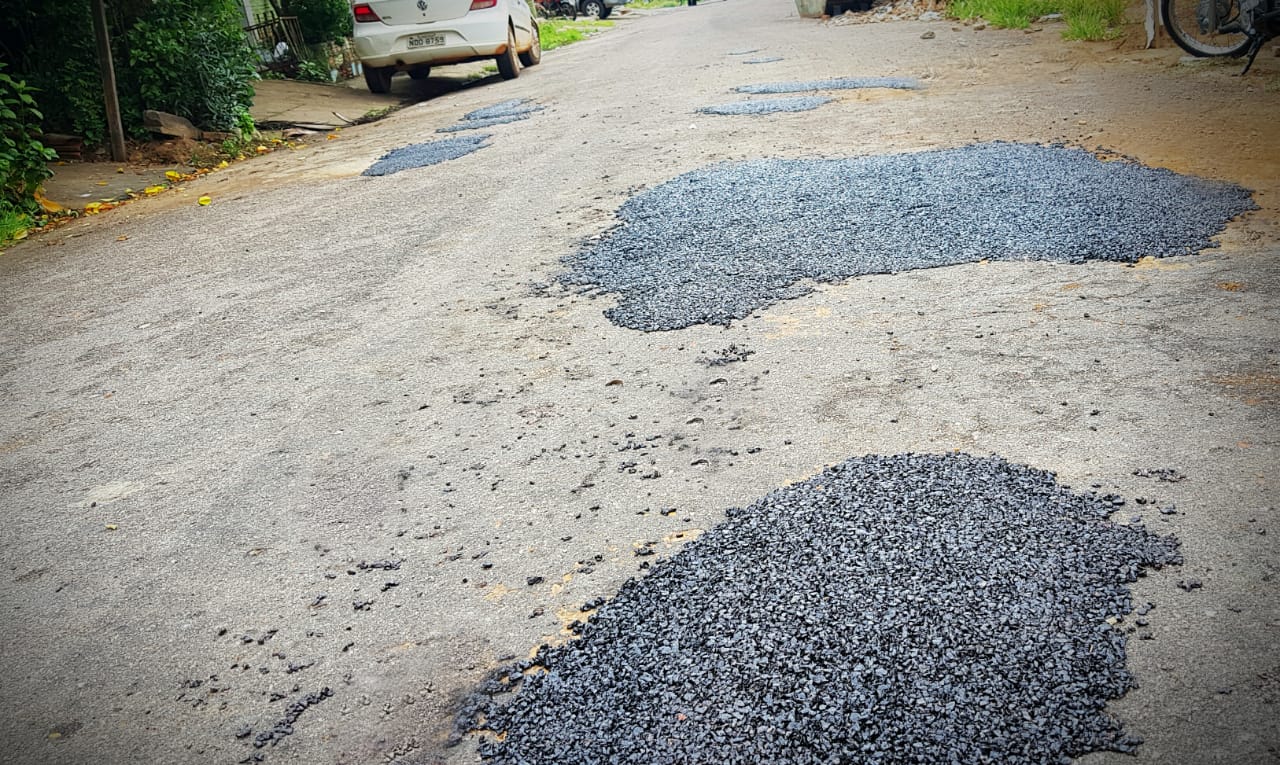 AGRADECIMENTO: Morador do Mocambo parabeniza Márcio Miranda pelo pedido de tapa-buracos