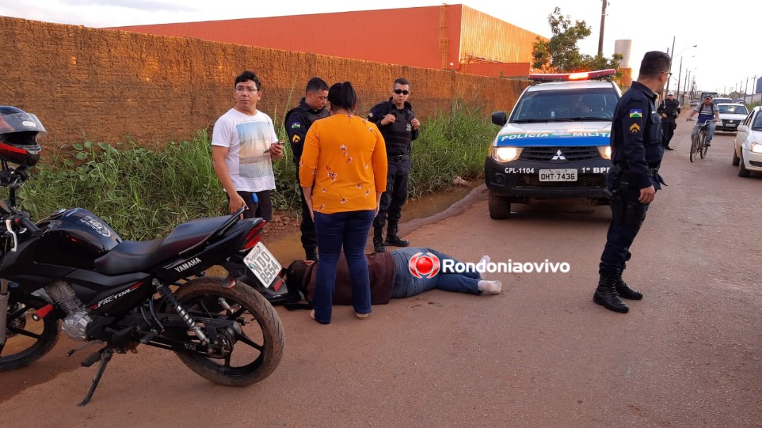 FRATURA EXPOSTA: Motociclista é arrastado por Corolla após discussão de trânsito na capital