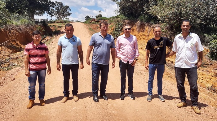 TRASPORTE: Deputado Alex Silva visita obras de reestruturação de estradas em RO